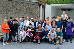 L'équipe organisatrice "A pied à vélo 20141"